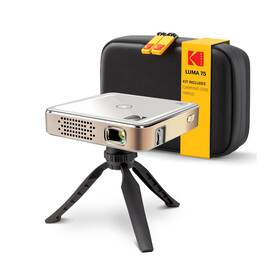 Kpjs75k2 Kodak Luma 75 Ultra Mini Pocket Projector Standard Kit - Built-in Rechargeabl