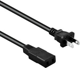 Konkin Boo 705353435409 2-pin Ac Power Cord Cable Lead For Korg Concert Piano Grand Synthesizer Delay Vi
