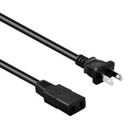 Dw-6000 Konkin Boo 742361604880 8ft 2-prong Square Ac Power Cord Cable Lead For Korg Concert Digital