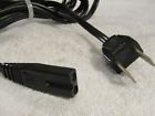 Ks-11 Kawasaki Radio Tape Recorder Power Cord Pin Rectangular Plug Slotted