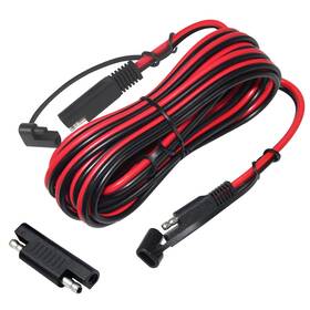 5559163998 Kuncan 25ft Sae To 2 Pin Extension Cable Dc Power 16awg Heavy Duty Batter