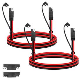 Aml008 Lanminglel 14awg Sae Extension Cable To Quick Connector Disconnect Plug Wire Wit