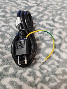 Ls-13j Linetek Grounded Power Cord For Pc/monitor North America/japan 3ft