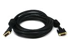 2688 Link - 24awg Dual Cable Dvi- Monoprice Black Cl2 15