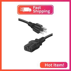 Litstar-3p-6f-18awg Litstar Treadmills Power Cord For Sperax Elseluck Urevo Yagud Superun Treadmill Unive