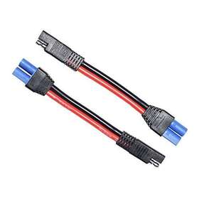Lixintian 751433562640 2pack Sae To Ec5 Male Plug Quick Connection Adapter Connector Suitable For Sol