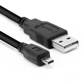Type-1 Love Your Yy 788422578597 Replacement Usb Camera Data Sync Battery Charger Charging Cable 3.3ft Black