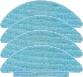 Sl60w Lubluelu Sl60d 4 Pack Vacuum Mop Cloth Pads Replacement Sl61 And Robot