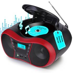 C-09-r M-amazup Boombox Cd Player Portable Players For Home Radio Ste