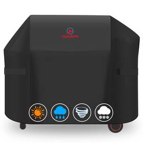 Cogc-trg-1300-blk M Comnova Outdoors Grill Cover For Traeger Timberline 1300 - Premium Wood Pellet Smoker
