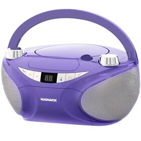 Md6949 Magnavox 813167 Portable Top Loading Cd Boombox With Am/fm Stereo Radio And B