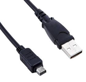 Mlt-07 Maxllto Usb Cable For Olympus Om-d Cameras - Data Sync And Power Charger Cord Black