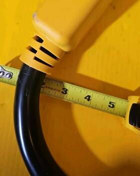 Dj2a-001 Mecmo Power Y Splitter Ss2-50p Male 50a Plug To 2 30a L5 30r Female Open Box Read
