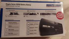 90001257 Minuteman Minute Man Power Technologies Enspire Series 550va Battery Backup New Open Box