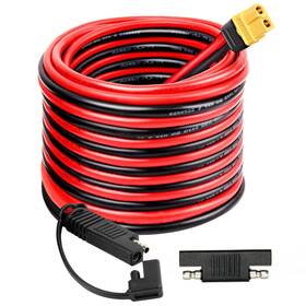Xt60 Mookeerf 635405111916 10awg Sae To Connector Extension Cable 20ft Female Wi