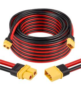 Xt60 Mookeerf 678202613528 12awg Extension Cable 40ft To With Male Female Connector