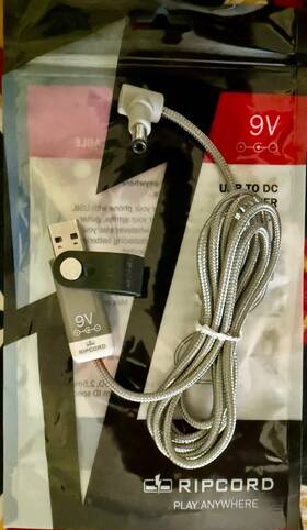 Usb46749 Myvolts 9v Ripcord Usb Power For Line 6 Hx Stomp Xl Effects Pedal Etc