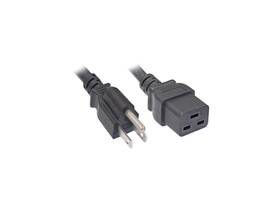 30pow-10w1-51519-08 Nippon Labs 14 Awg Nema 5-15p To C19 Power Cord Sjt 15a/125v Ie