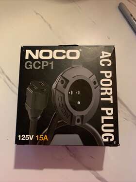 Gcp1 Noco 046221120509 13 Amp 125v Ac Port Plug With 16-inch Integrated Extension Cord New