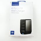 Ns-mac4u6n Insignia Usb Watt Wall Charger Folding Plug Black 600603213595