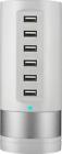 Ns-mact6u9nw Insignia Usb Tower Wall Charger White 600603213663