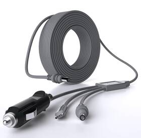 Nurubrm 0759357057723 3-in-1 Starlink Mini Cable 10ft Usb C/car Charger/dc To Dc Waterproof Extension