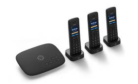 Telo3hd3 Ooma Telo Voip With 3 Hd3 Handsets Complete Home Phone System For Unlimited N