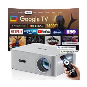 Pv800pro Oscal Official Licensed Google Tv 4k Projector Smart Home Heater W