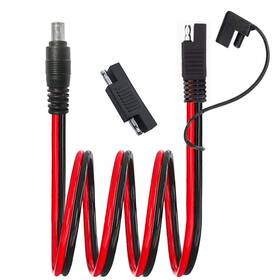 Ouyfbo 768484615423 14 Awg Dc 8mm Male To Sae Connector Adapter Extension Cable Wire Compatible W