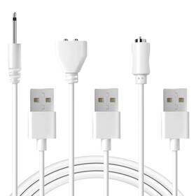 Sjx-02 Oveciopo 3pack Dc Charging Cable Set 2.5mm Massager Charger 6mm Magnetic Usb