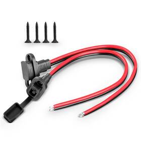 02505022-p2 Paekq 12awg Sae Power Socket Sidewall Port Weatherproof Rectangular Quick Conne