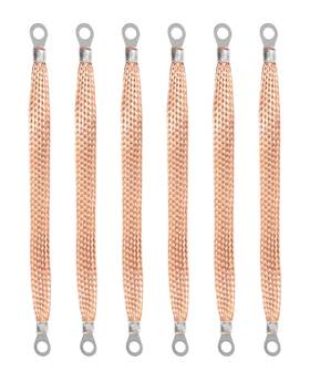 4108qcbztjdd001 Paiyue 6pcs Ground Strap Car Accessories 12 Inch Grounding Automotive Replacem