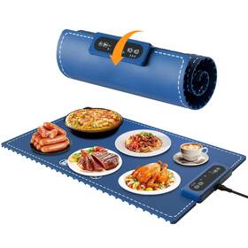 Zh-2401 Palato Food Warming Mat With Adjustable Temperature Foldable Electric Tray F