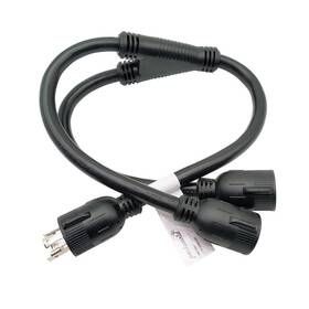 L14-30 Parkworld 60462 Generator 4-prong 30a Splitter Cord Nema 3ft