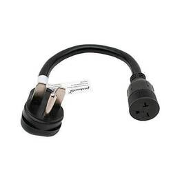 6-15r Parkworld 615150060455 60455 Ac Adapter Cord Nema 6-30p To 6-20r T-blade 20a 250v 18 Inch