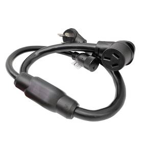 10-50r Parkworld 615150068857 68857 Nema 10-50 Splitter Cord 10-50p To And 6-20r T-blade 6-15r
