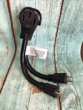 14-50r Parkworld 61544 Household Regular Plug 2 5-15p To Rv 50a Receptacle