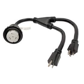 Ss2-50 Parkworld 61926 Household 2 5-15 Dual Plug To Rv Receptacle Combiner