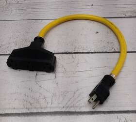 5-15r Parkworld 62336 Ac Power Adapter Cord Nema 5-50p To Household Tri Outlet