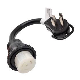Ss1-50r Parkworld 68864 Rv Shore Power 50a Adapter Cord 14-50p To 125v 1.5ft