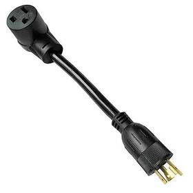 885040 Parkworld Molded Adapter Cord Twist Lock L5-20 Plug To 6-50 Receptacle