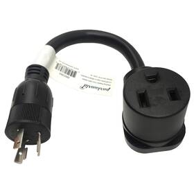 L6-20p Parkworld 885385 Molding Type Adapter Twist Lock Male To 6-50r Female
