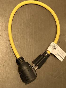 L14-30 Parkworld 886672 Adapter Cord 5-20 Male Plug To Locking Female Receptacle