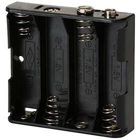 Parts Express B000lfvft4 4 Aa Battery Holder 9v Snap Connector