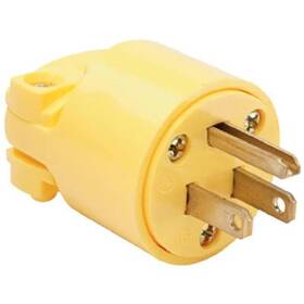 4867ycc10 Pass & Seymour 145052 And Heavy Duty Vinyl Construction Plug- 15a- Yellow