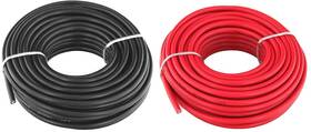 P18g50bk Patron Usa P18g50-r P18g50r 2 Rolls 18 Gauge Wire Red Black Power Ground 50 Ft Each