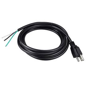 Pinfox 720643025924 10ft 18 Gauge 3 Prong Heavy Duty Replacement Power Supply Cord Cable 110v 115