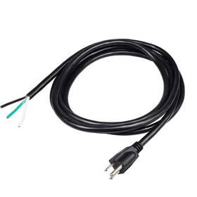 Pinfox 720643025931 10ft 14 Gauge 3 Prong Heavy Duty Replacement Power Supply Cord Cable 110v 115