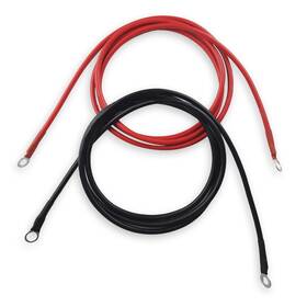 Powerbright 841915005328 8 Awg 6ft High Amp Pure Copper Battery Cable With 5/8 And 7/16 Lugs Profes