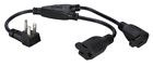 Pprt-adpt2-4pk Qvs Inches Outletsaver Ac Power Splitter Adaptor